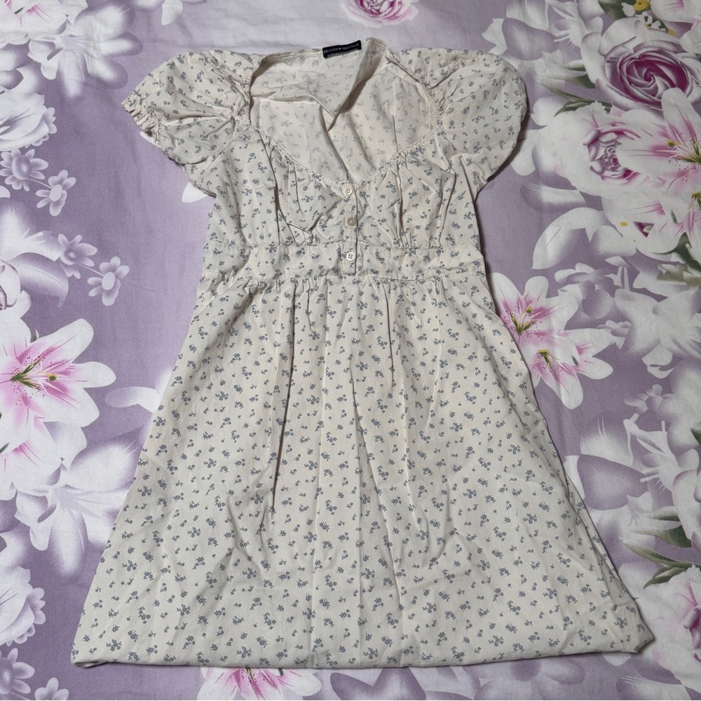 brandy blue floral blair dress